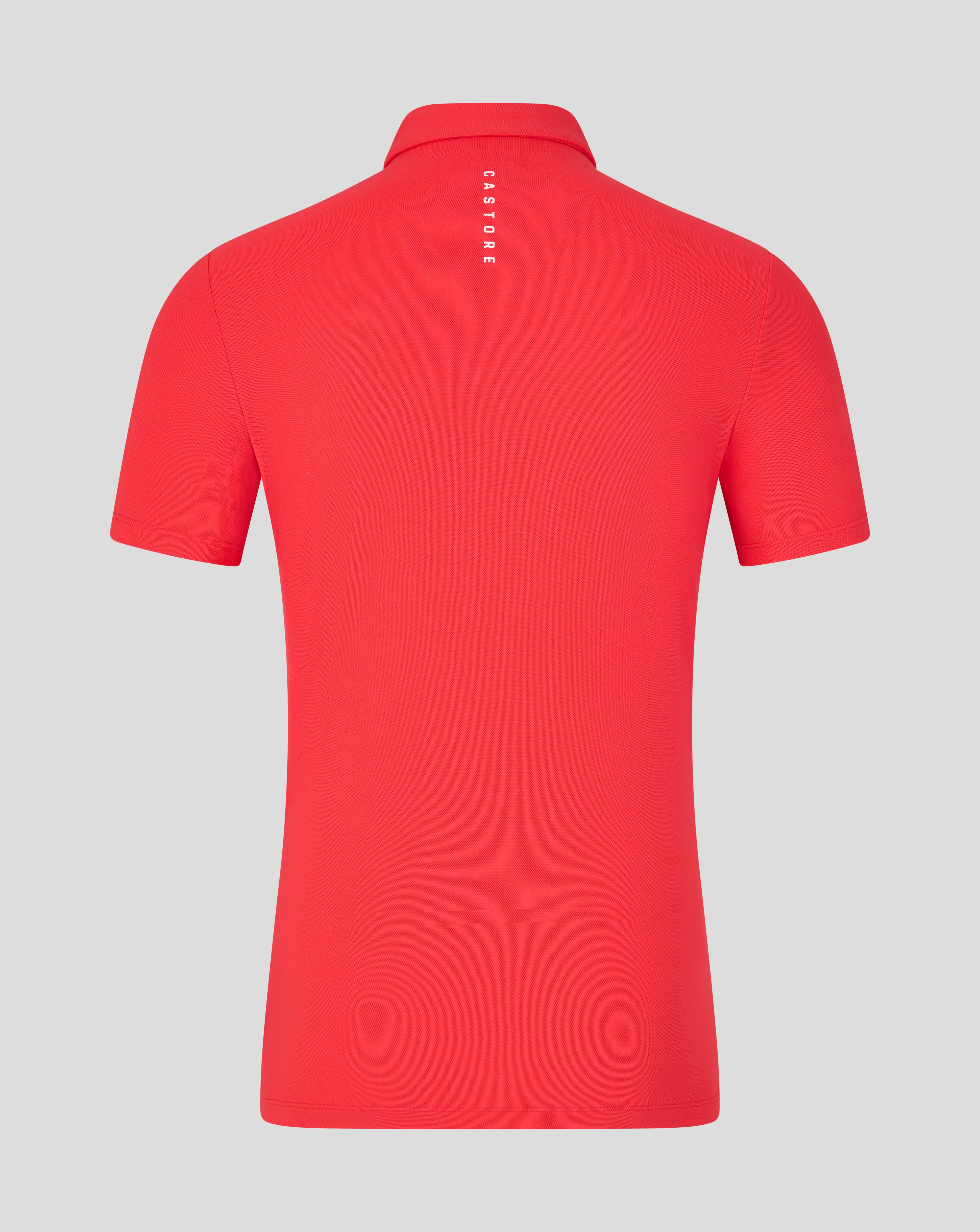 Saracen's Club Essential Golf Polo - Red