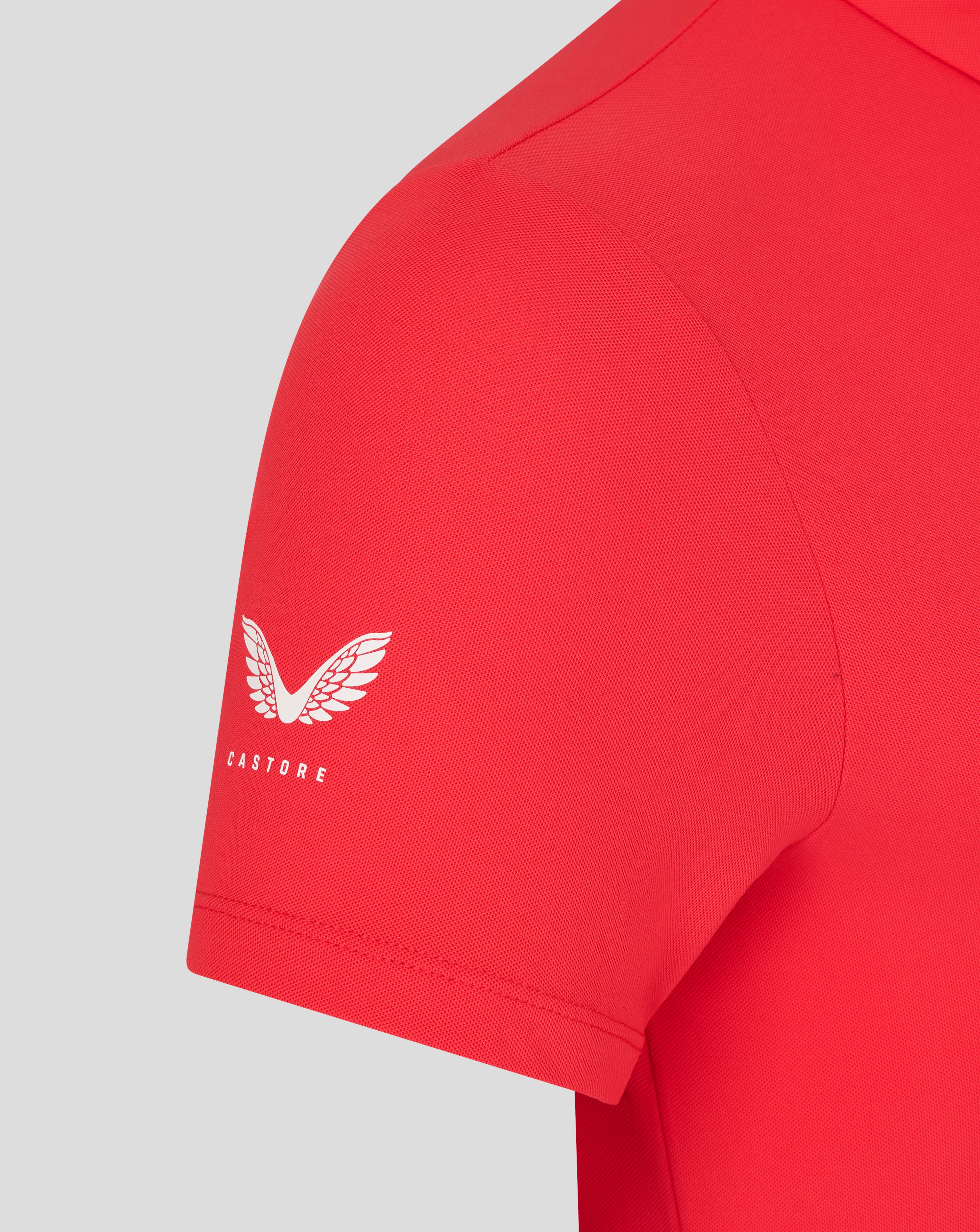 Saracen's Club Essential Golf Polo - Red
