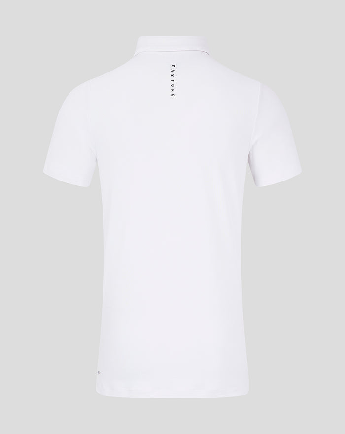 Saracen's Club Essential Golf Polo - White