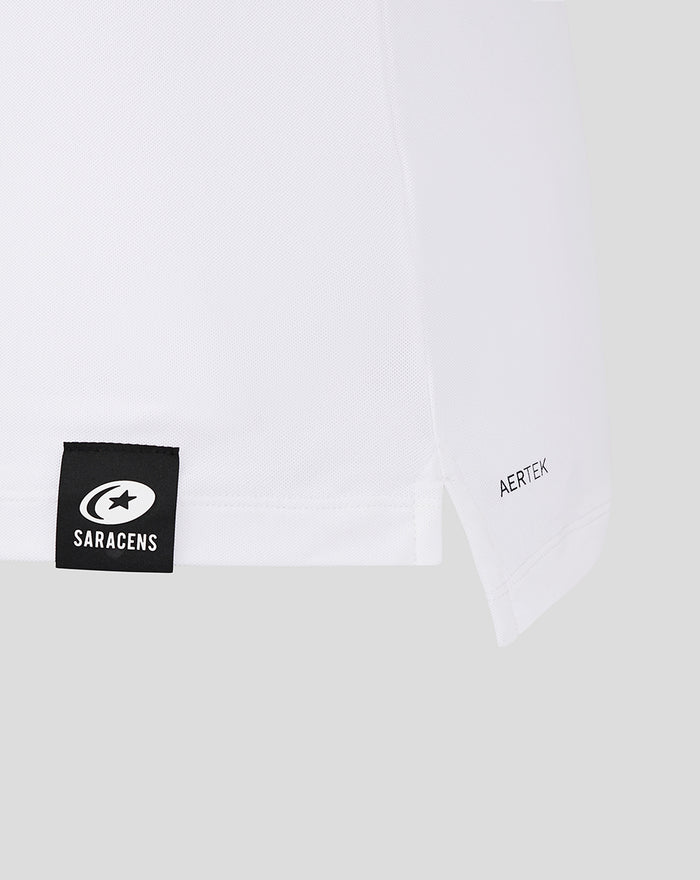Saracen's Club Essential Golf Polo - White