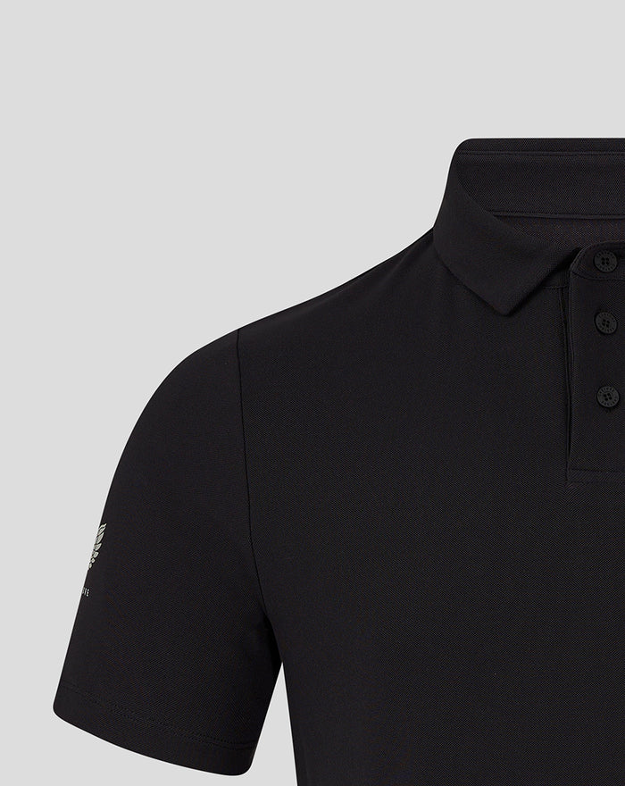 Saracens Club Essential Golf Polo - Black