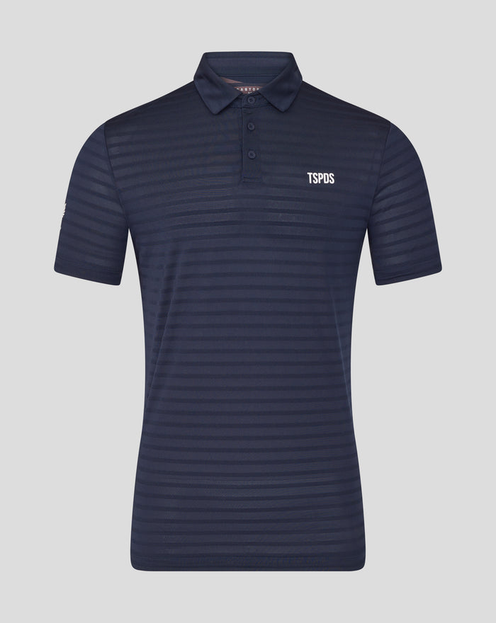 Saracens Golf Pinnacle Pique Stripe Polo