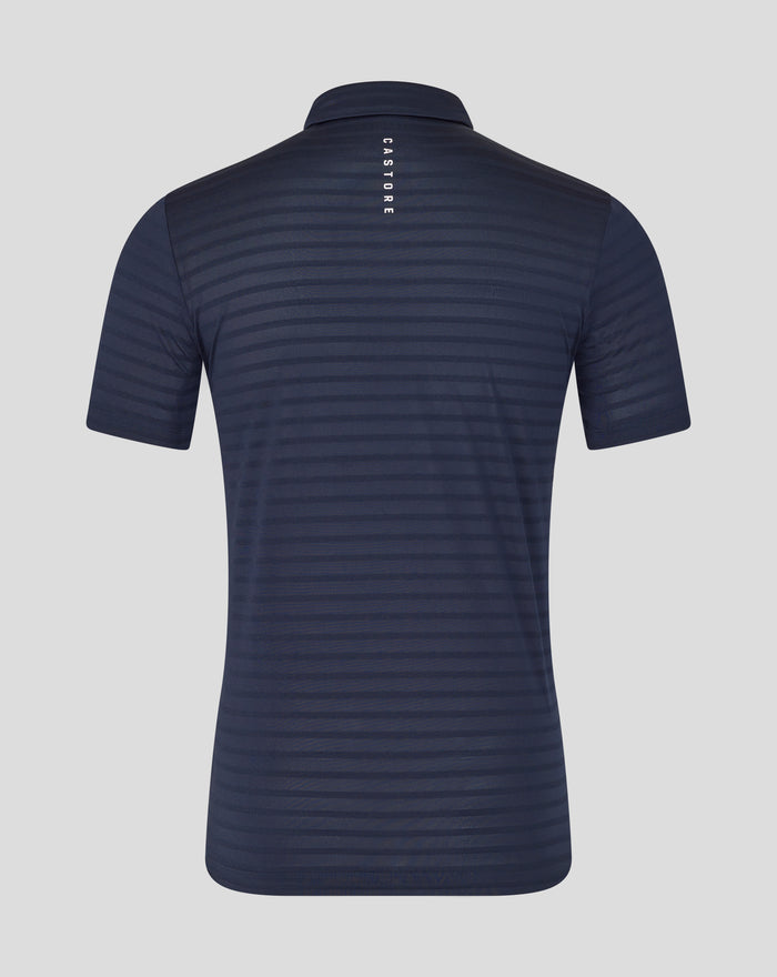 Saracens Golf Pinnacle Pique Stripe Polo