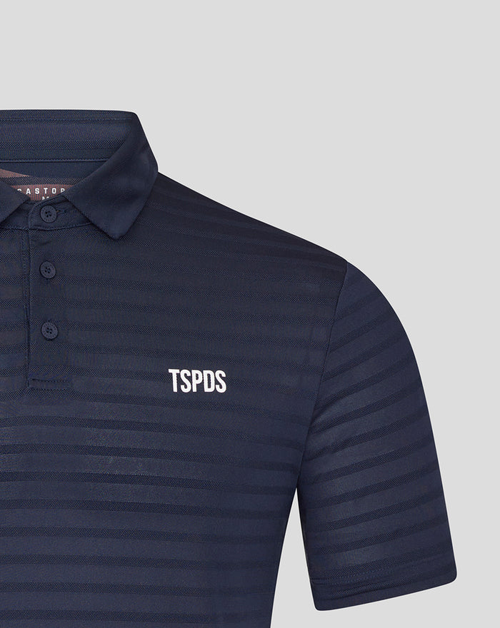 Saracens Golf Pinnacle Pique Stripe Polo