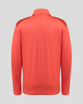 SARACENS JUNIOR 2026/27 TRAINING QUARTER ZIP TOP - RED