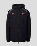 SARACENS JUNIOR 2026/27 TRAINING PADDED JACKET - BLACK