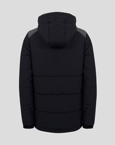 SARACENS JUNIOR 2026/27 TRAINING PADDED JACKET - BLACK