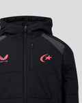 SARACENS JUNIOR 2026/27 TRAINING PADDED JACKET - BLACK