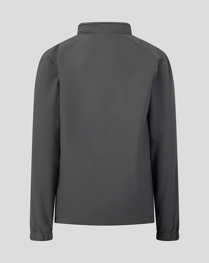 SARACENS JUNIOR 2026/27 TRAINING SHOWER JACKET - GREY