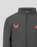 SARACENS JUNIOR 2026/27 TRAINING SHOWER JACKET - GREY
