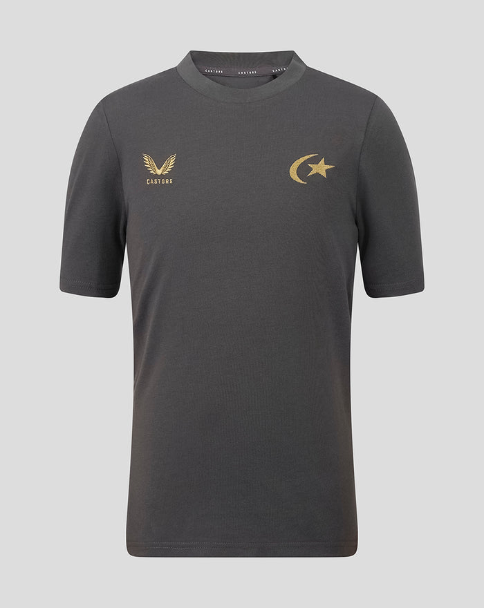 SARACENS JUNIOR 2026/27 TRAVEL T-SHIRT - GREY