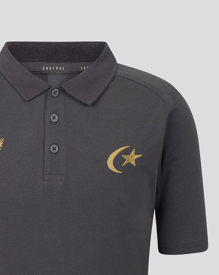 SARACENS JUNIOR 2026/27 TRAVEL POLO - GREY