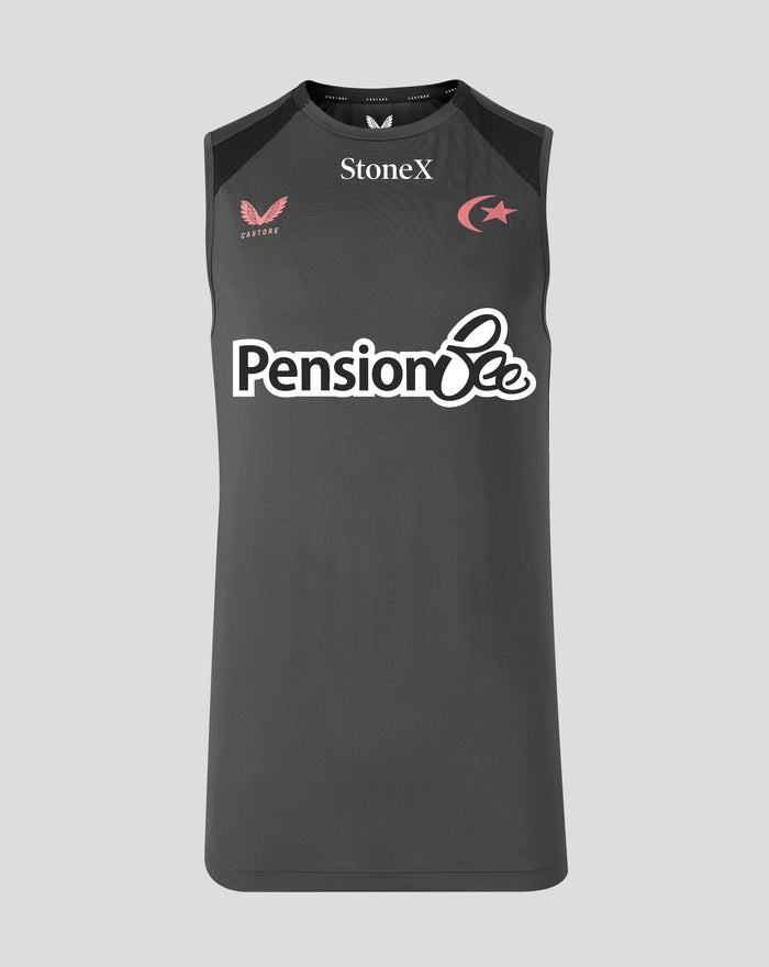 SARACENS MENS 2026/27 TRAINING VEST - GREY