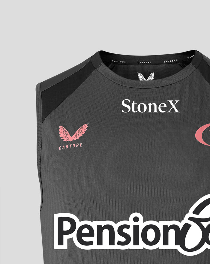 SARACENS MENS 2026/27 TRAINING VEST - GREY