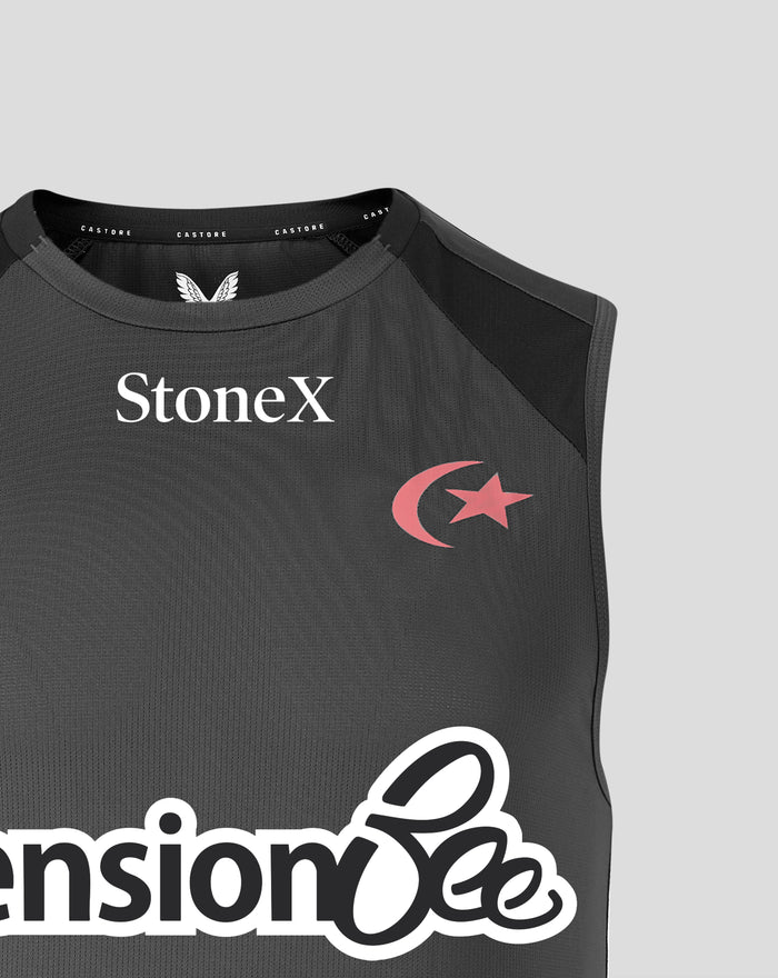 SARACENS MENS 2026/27 TRAINING VEST - GREY