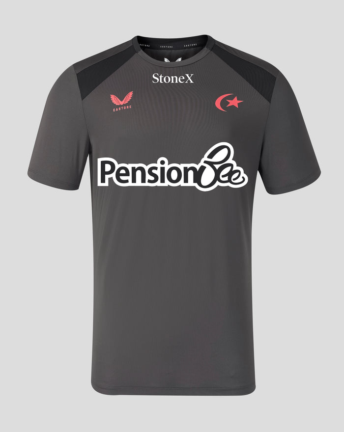 SARACENS MENS 2026/27 TRAINING T-SHIRT - GREY