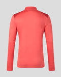 SARACENS MENS 2026/27 TRAINING QUARTER ZIP TOP - ROSE
