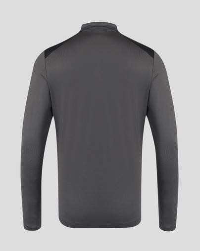SARACENS MENS 2026/27 TRAINING QUARTER ZIP TOP - GREY