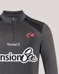 SARACENS MENS 2026/27 TRAINING QUARTER ZIP TOP - GREY