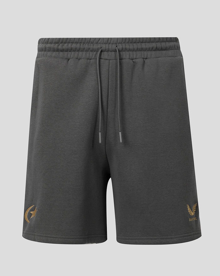 SARACENS MENS 2026/27 TRAVEL SHORTS - GREY