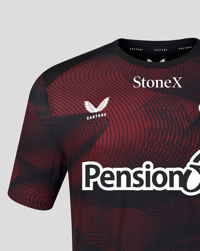 SARACENS JUNIOR 2026/27 MATCHDAY T-SHIRT - BLACK