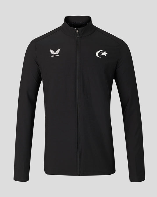 SARACENS MENS 2026/27 MATCHDAY WALKOUT JACKET - BLACK
