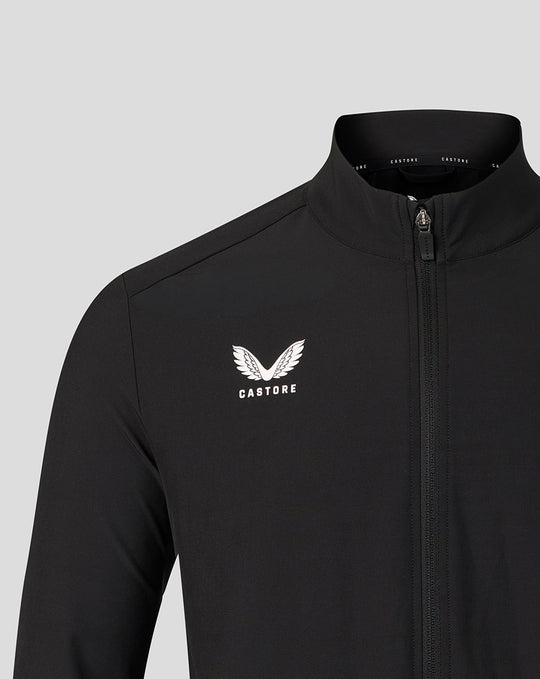 SARACENS MENS 2026/27 MATCHDAY WALKOUT JACKET - BLACK