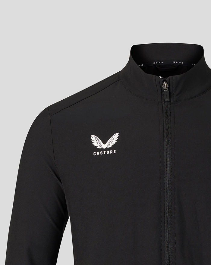 SARACENS MENS 2026/27 MATCHDAY WALKOUT JACKET - BLACK