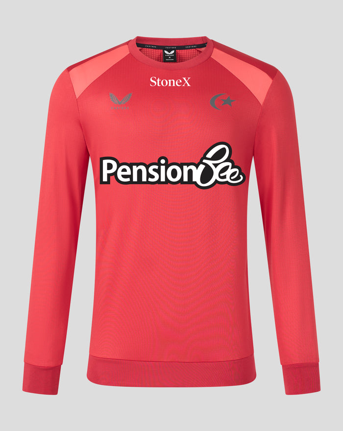 SARACENS WOMENS 2026/27 TRAINING SWEATSHIRT - RED