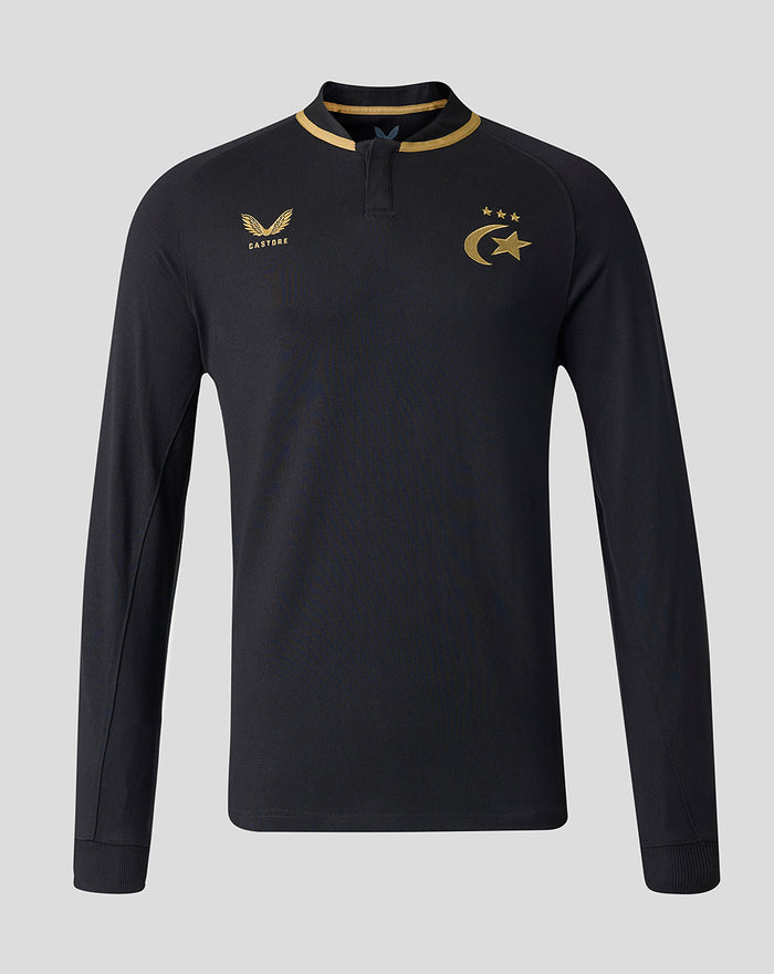 SARACENS MENS 2026/27 HOME CLASSIC COTTON LONG SLEEVE SHIRT