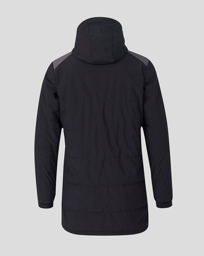 SARACENS UNISEX 2026/27 TRAINING PADDED JACKET - BLACK