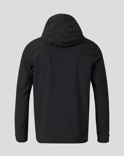 SARACENS UNISEX 2026/27 TRAINING RAIN JACKET - BLACK