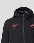 SARACENS UNISEX 2026/27 TRAINING RAIN JACKET - BLACK