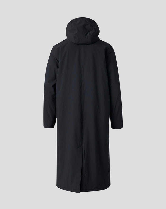 SARACENS UNISEX 2026/27 TRAINING THERMAL ROBE - BLACK