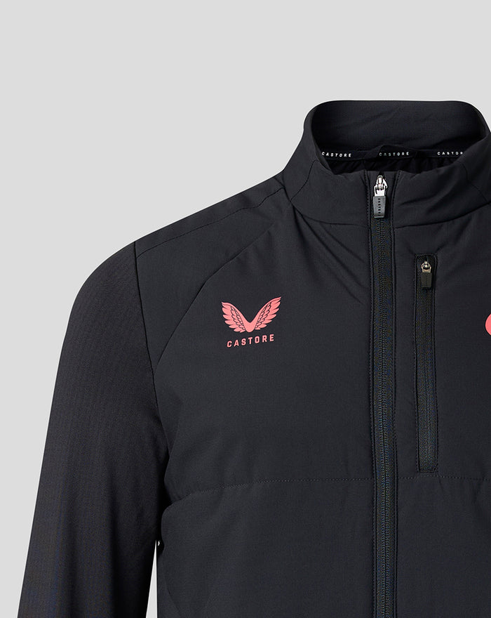 SARACENS UNISEX 2026/27 TRAINING THERMAL JACKET - BLACK