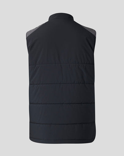 SARACENS UNISEX 2026/27 TRAINING GILET - BLACK