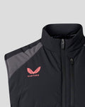 SARACENS UNISEX 2026/27 TRAINING GILET - BLACK