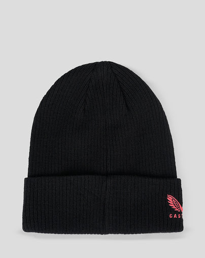 SARACENS BEANIE HAT - BLACK