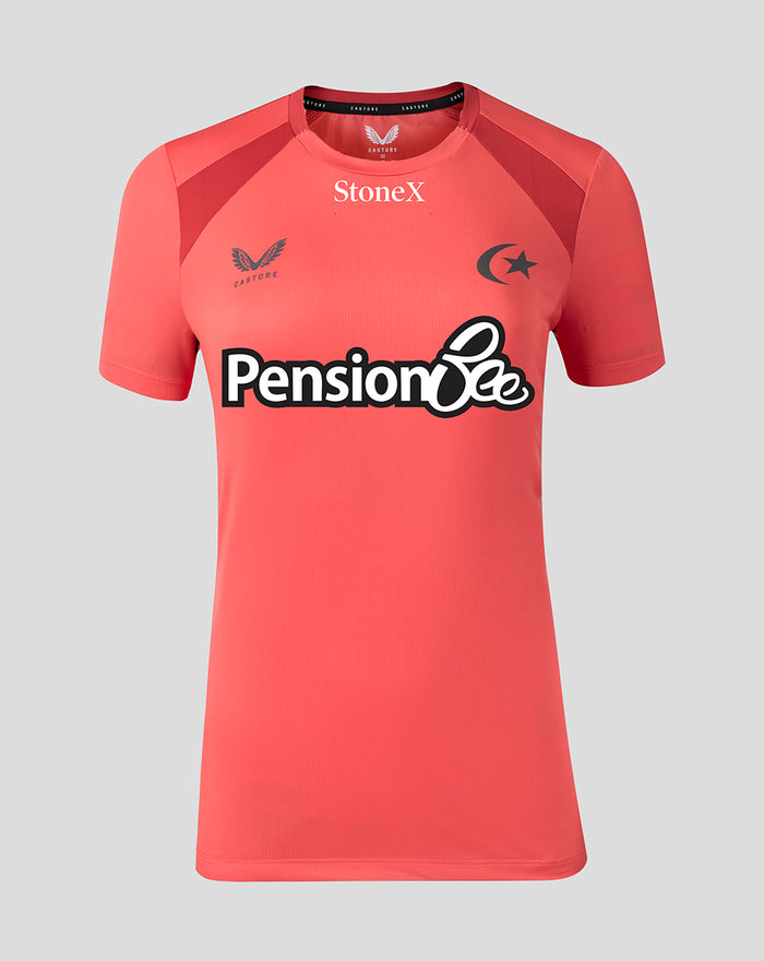 SARACENS WOMENS 2026/27 TRAINING T-SHIRT - RED