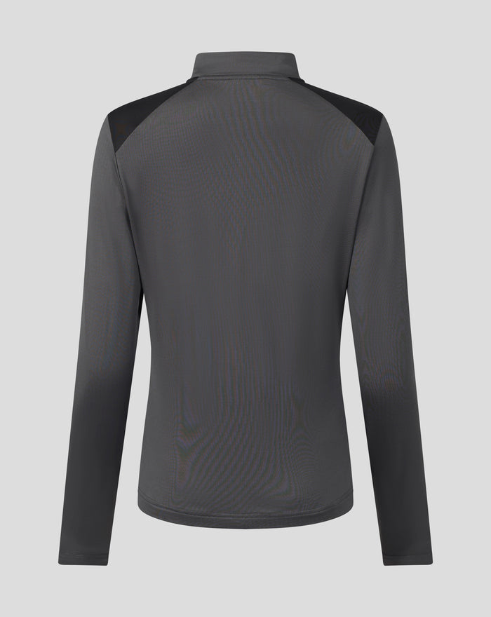 SARACENS WOMENS 2026/27 TRAINING QUARTER ZIP TOP - GREY
