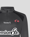 SARACENS WOMENS 2026/27 TRAINING QUARTER ZIP TOP - GREY