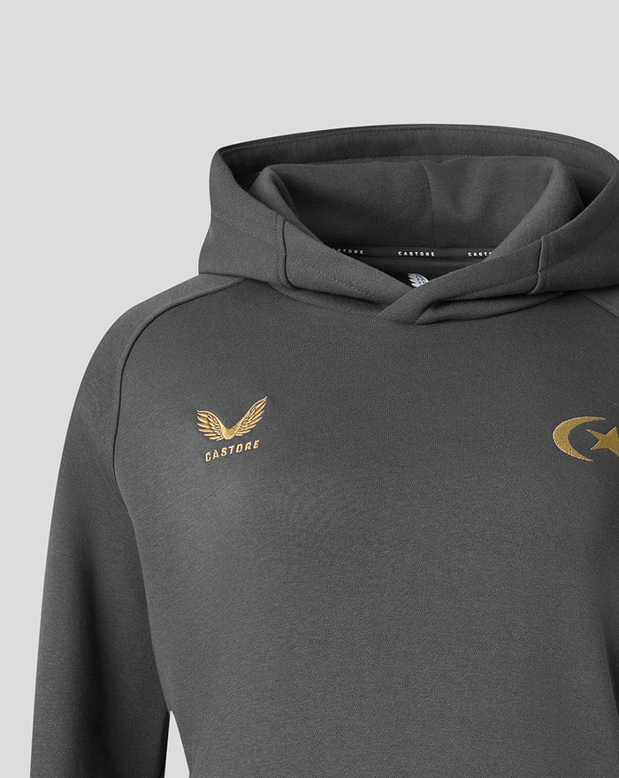 SARACENS WOMENS 2026/27 TRAVEL HOODIE - GREY