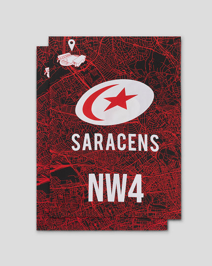 Saracens Tea Towel - 2 Pack