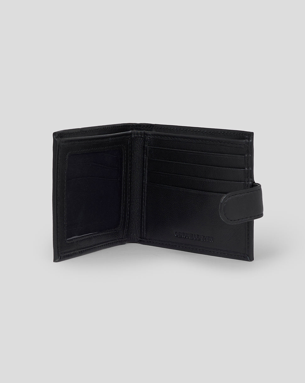 Saracens Leather Bi-Fold Wallet