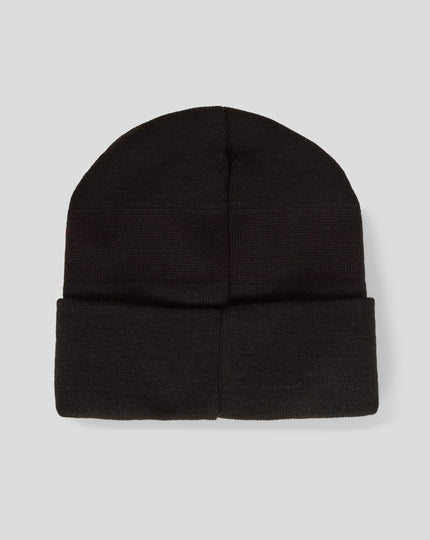 25/26 SARACENS WORDMARK BEANIE - BLACK