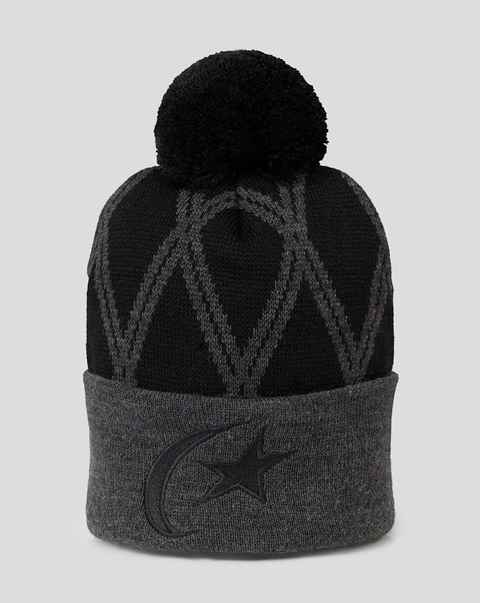 SARACENS JUNIOR BOBBLE HAT - BLACK