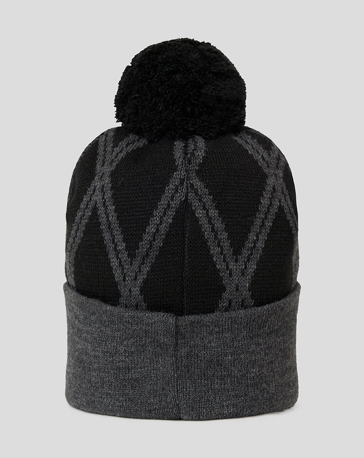 SARACENS JUNIOR BOBBLE HAT - BLACK