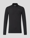 SARACENS MENS 2026/27 EMBROIDERED LONG SLEEVE POLO