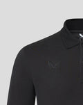 SARACENS MENS 2026/27 EMBROIDERED LONG SLEEVE POLO