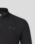 SARACENS MENS 2026/27 EMBROIDERED LONG SLEEVE POLO